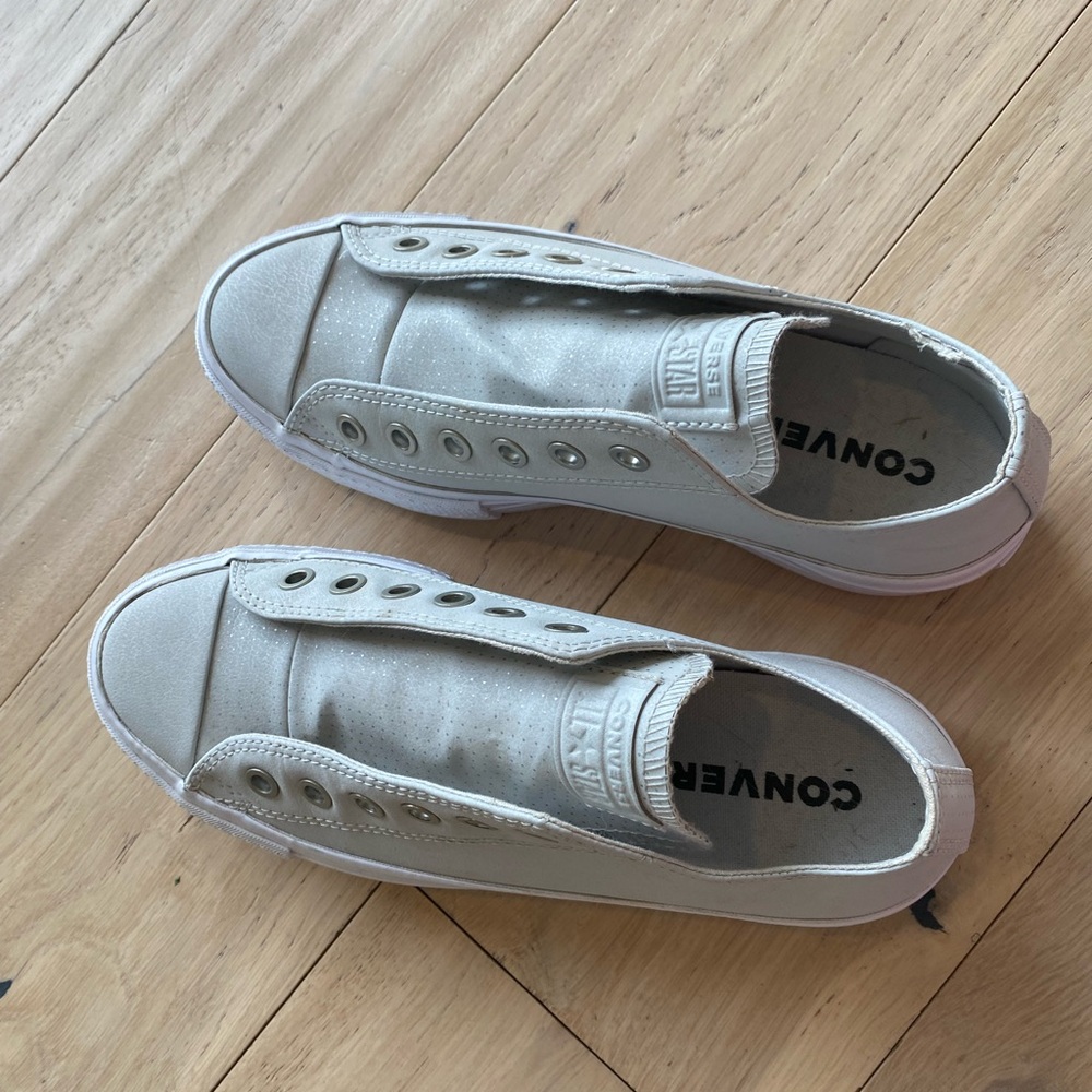 Converse Platform Grey Shoes Size 7